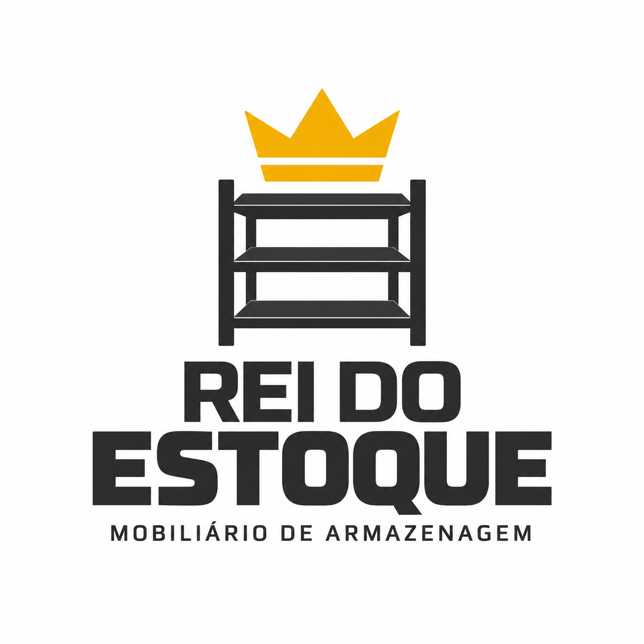 Marca oficial Rei do Estoque